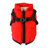 Waterproof Winter Dog Jacket With Built In Harness For Warmth