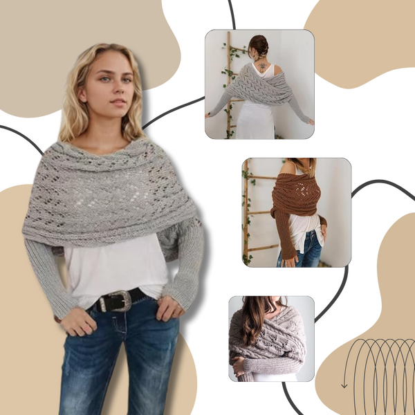 Boho Knit Shrug for Year Round Comfort One Size Fits All