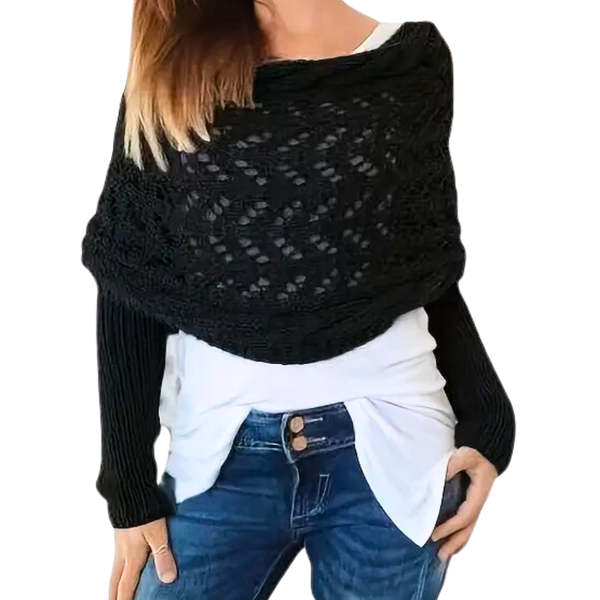 Boho Knit Shrug for Year Round Comfort One Size Fits All