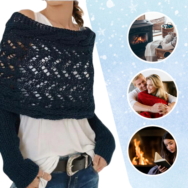 Boho Knit Shrug for Year Round Comfort One Size Fits All