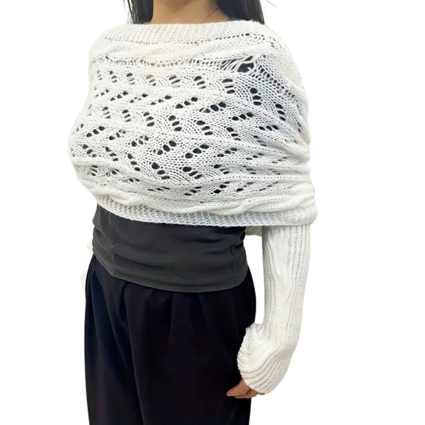 Boho Knit Shrug for Year Round Comfort One Size Fits All