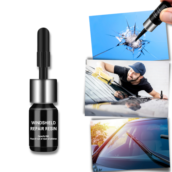DIY Windshield Crack Repair Kit For Fast Clear Long Lasting Fix