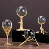 Crystal Ball Globe Premium Glass Decor For Home Office Shelf