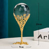 Crystal Ball Globe Premium Glass Decor For Home Office Shelf