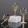 Crystal Ball Globe Premium Glass Decor For Home Office Shelf