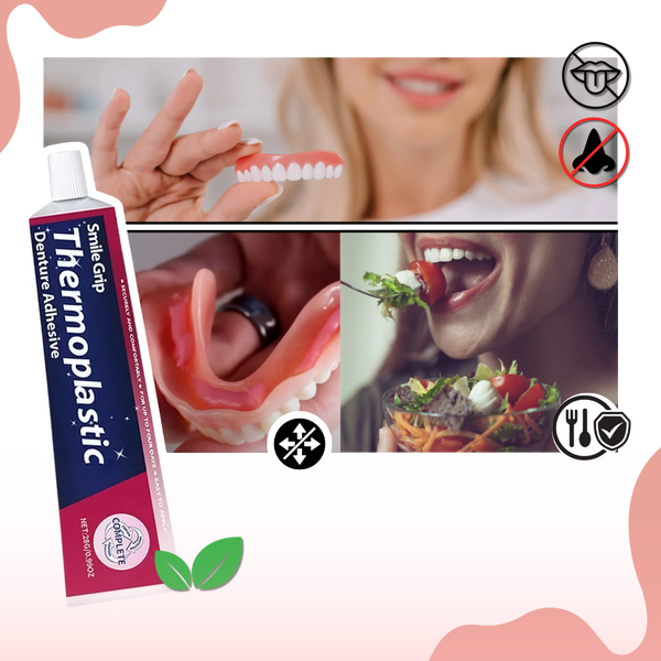 Natural Fit Denture Adhesive For All Day Comfort And Security