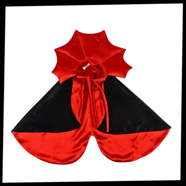 Dracula Halloween Pet Costume With Adjustable Comfort Fit