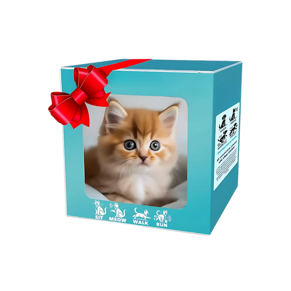 Robotic Plush Pet With Lifelike Movements And Realistic Fur