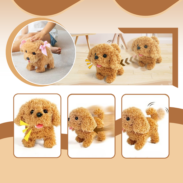 Robotic Plush Pet With Lifelike Movements And Realistic Fur
