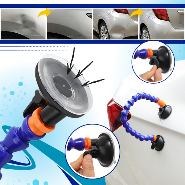 Car Dent Repair Suction Cup With Paint Safe Flexible Dual Head Design