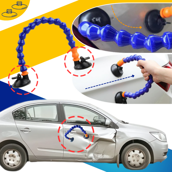 Car Dent Repair Suction Cup With Paint Safe Flexible Dual Head Design