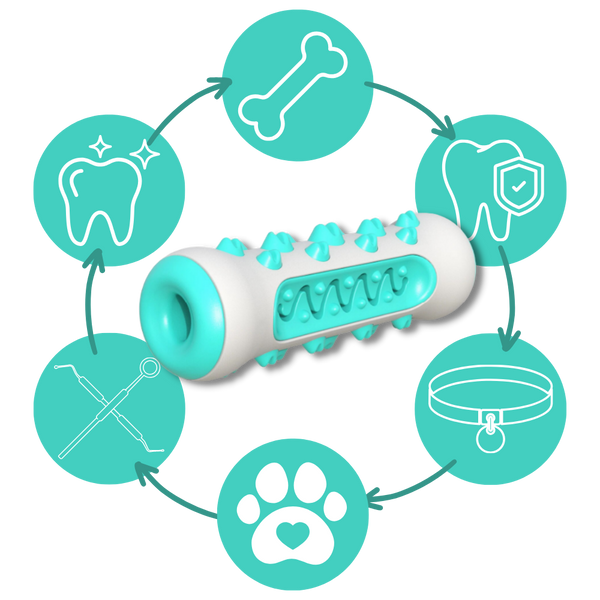 Dog Dental Chew Toy For Deep Cleaning And Healthy Teeth