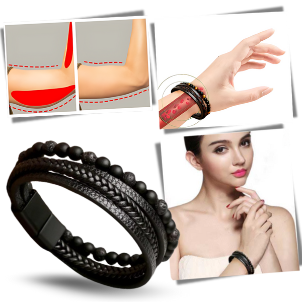 Detoxifying Wellness Bracelet for Stress Relief and Sleep Support