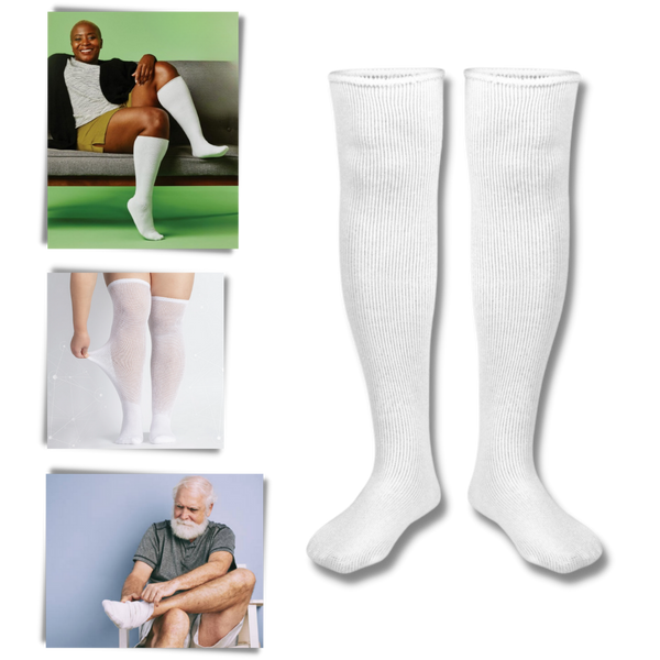 Therapeutic Bamboo Compression Socks For Diabetic Neuropathy Pain Relief