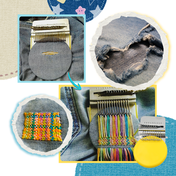 Compact Fabric Repair Loom for Quick Fixes and Creative Mending