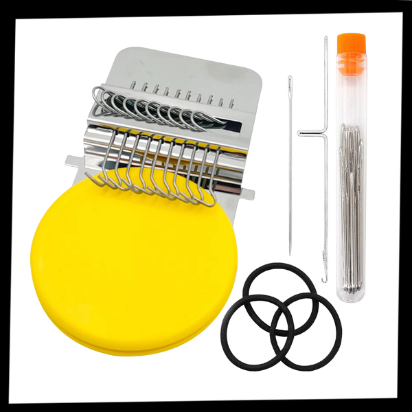 Compact Fabric Repair Loom for Quick Fixes and Creative Mending