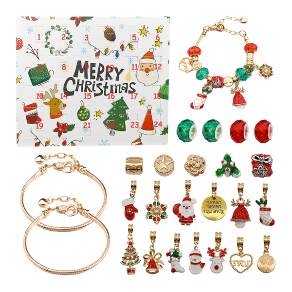 Jewelry Advent Calendar 24 Day Countdown For Daily Charm Reveals