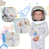 Interactive Colorable Pajama Set For Kids With Reusable Ink Patterns