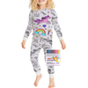 Interactive Colorable Pajama Set For Kids With Reusable Ink Patterns