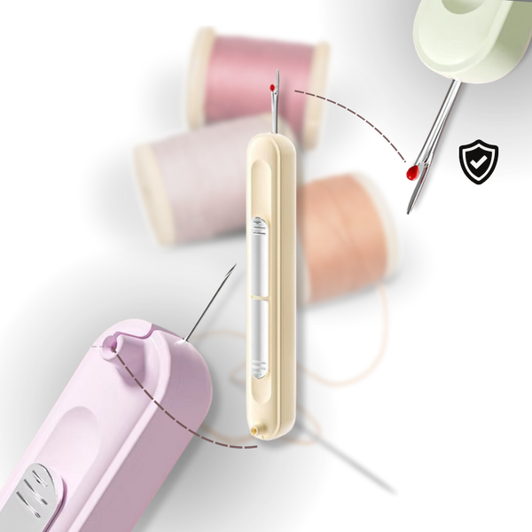 Compact Dual Function Sewing Tool For Precise Threading And Seam Removal