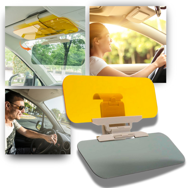Car Visor Extender With UV Protection For Glare Reduction