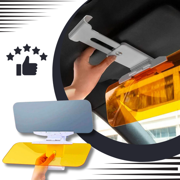Car Visor Extender With UV Protection For Glare Reduction
