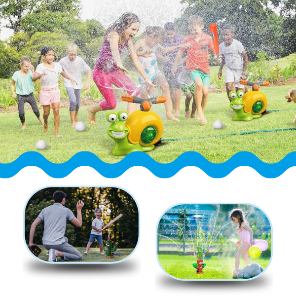 2-In-1 Water Baseball Trainer and Sprinkler for Coordinated Backyard Fun