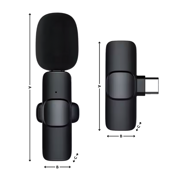Premium Omnidirectional Microphone With Noise Cancellation For Clear Audio