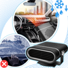 Dual Portable Car Defroster And Heater Fan For All Season Clarity