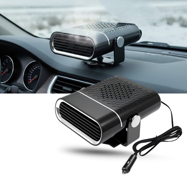 Dual Portable Car Defroster And Heater Fan For All Season Clarity