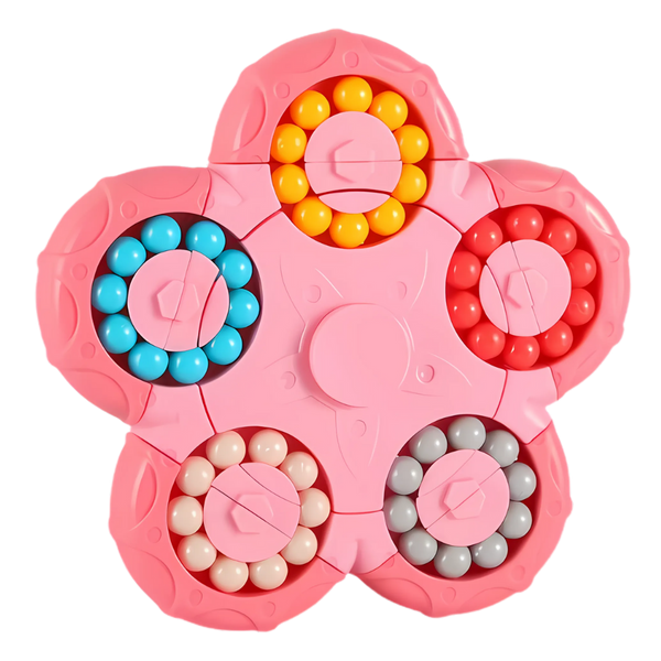 Portable Dual Function Bean Puzzle Fidget Toy for Focus and Stress Relief