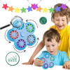 Portable Dual Function Bean Puzzle Fidget Toy for Focus and Stress Relief