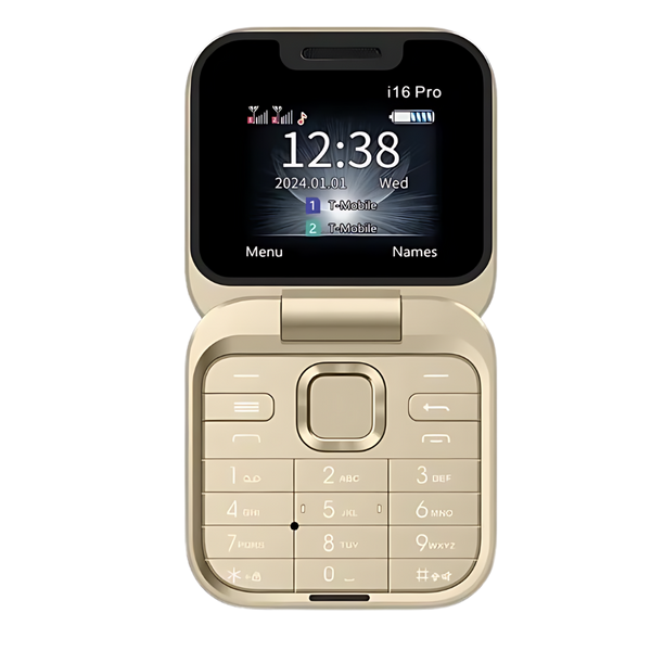 Compact Folding Dual SIM Phone With HD Camera And Long Battery Life