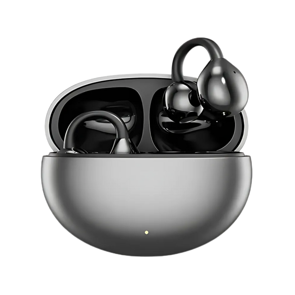 Open Ear Clip Headphones With Dual Device Connectivity For Crystal Clear Sound
