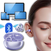 Open Ear Clip Headphones With Dual Device Connectivity For Crystal Clear Sound