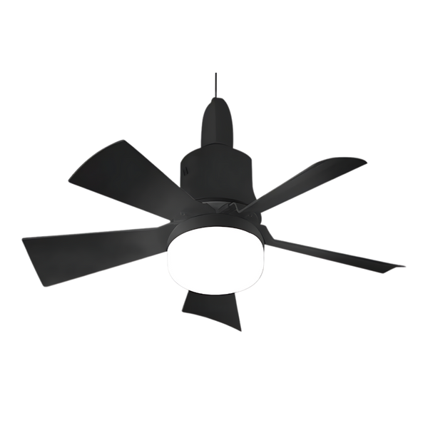 Adjustable E27 Socket Ceiling Fan Light With Remote And Timer