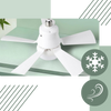 Adjustable E27 Socket Ceiling Fan Light With Remote And Timer