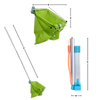 Eco Friendly Dog Pooper Scooper With Long Handle And Self Adhesive Bags