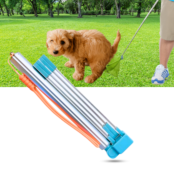 Eco Friendly Dog Pooper Scooper With Long Handle And Self Adhesive Bags