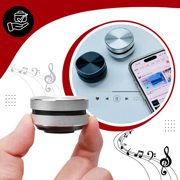 Pocket-Sized Wireless Speaker With True Stereo And Surface-Transforming Sound