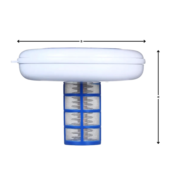Solar Copper Pool Ionizer With LED Mood Lighting For Crystal Clear Water