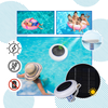 Solar Copper Pool Ionizer With LED Mood Lighting For Crystal Clear Water