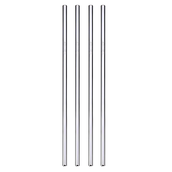 Easy Cleaning Stainless Steel Drinking Straw Set With Brushes And Bag