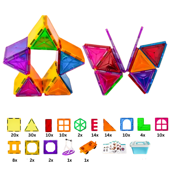 Educational Magnetic Building Blocks For Kids Promote Creative Teamwork