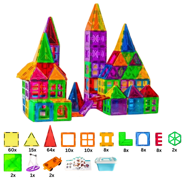 Educational Magnetic Building Blocks For Kids Promote Creative Teamwork