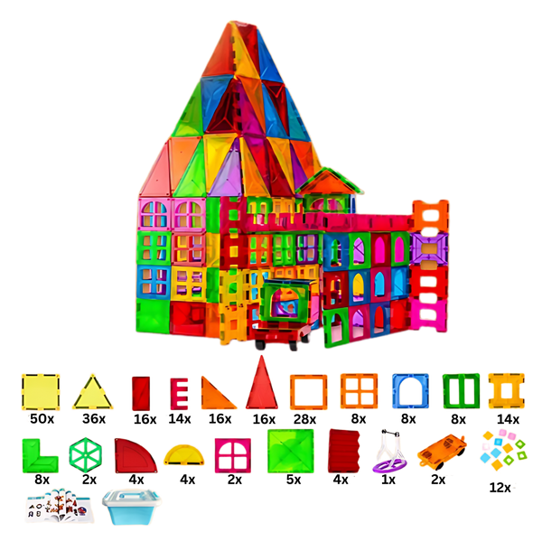 Educational Magnetic Building Blocks For Kids Promote Creative Teamwork
