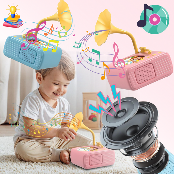 Premium Educational Retro Sound Toy for Kids With 96 Interactive Cards