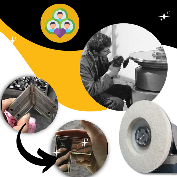 Premium Drill Buffing Wheel for Effortless Polishing and Versatility