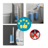 Disposable Toilet Brush With Hygienic Heads For Easy Cleaning