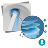 Disposable Toilet Brush With Hygienic Heads For Easy Cleaning